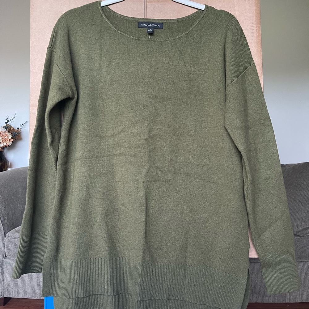 Olive Green Sweater
